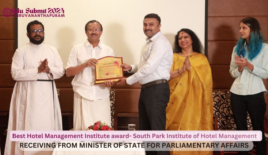 Awarded The Best Hotel Management Institute in Kerala