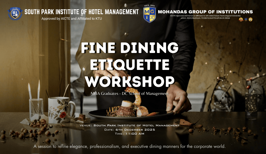 Fine Dining Etiquette Workshop