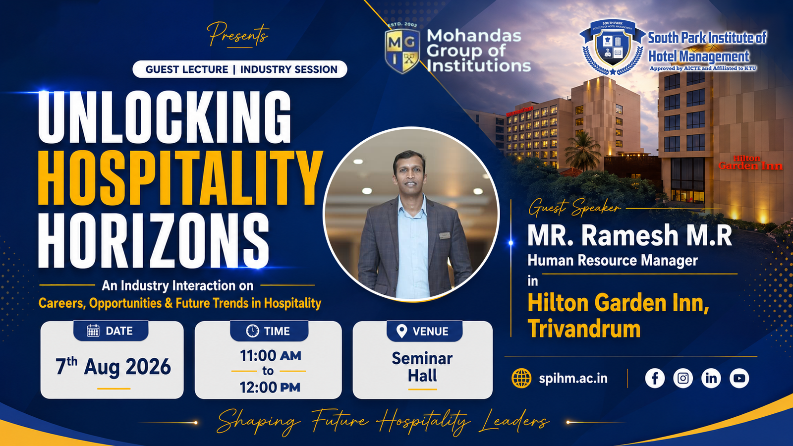 Unlocking Hospitality Horizons: Industry Interaction on Careers & Future Trends in Hospitality
